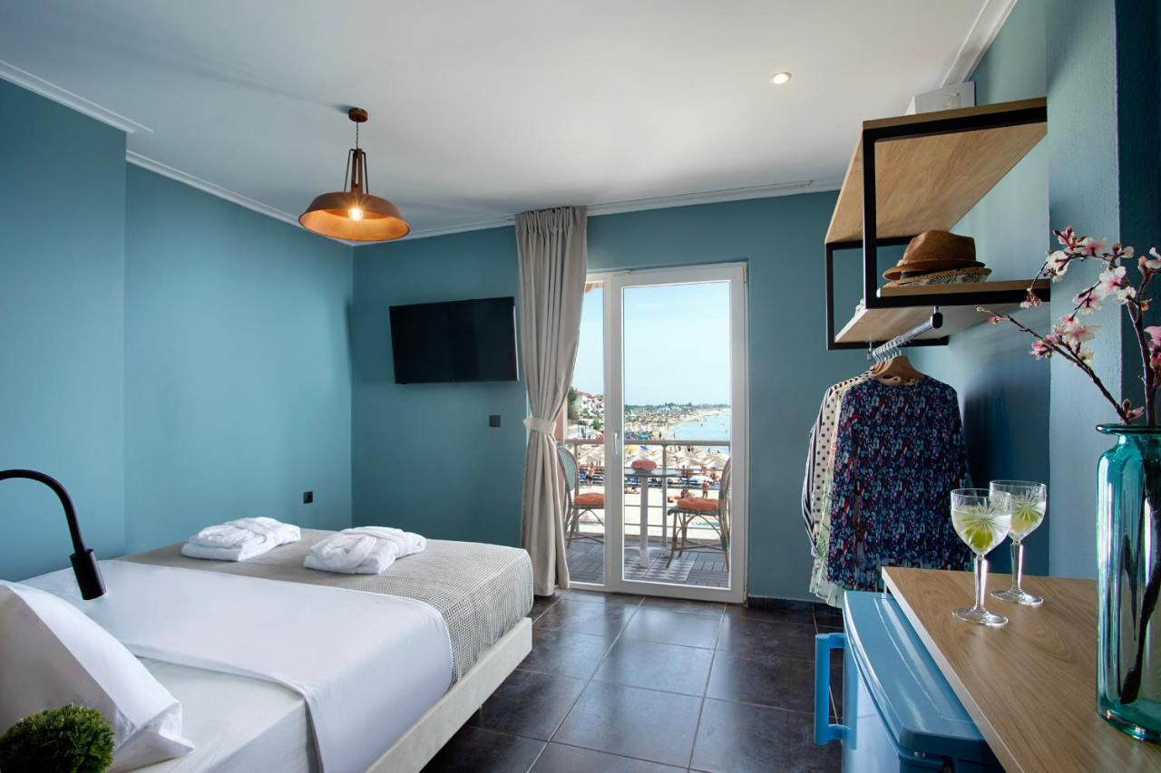 Conte Cristo Suites Paralía Exterior foto